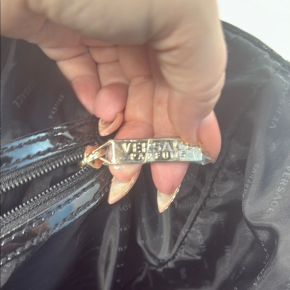 Versace fragrances Black Tote Bag - Picture 8 of 9